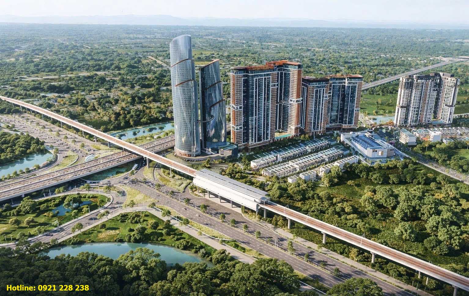 Cảnh quan nội khu dự án One Era